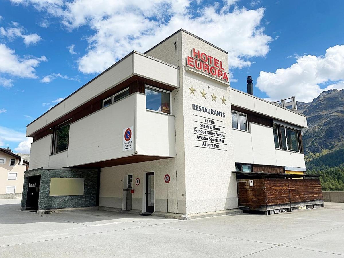 Appartamento 42M2 Alpenschick Mit Balkon, Ausblick, Pool - E405 Sankt Moritz Esterno foto