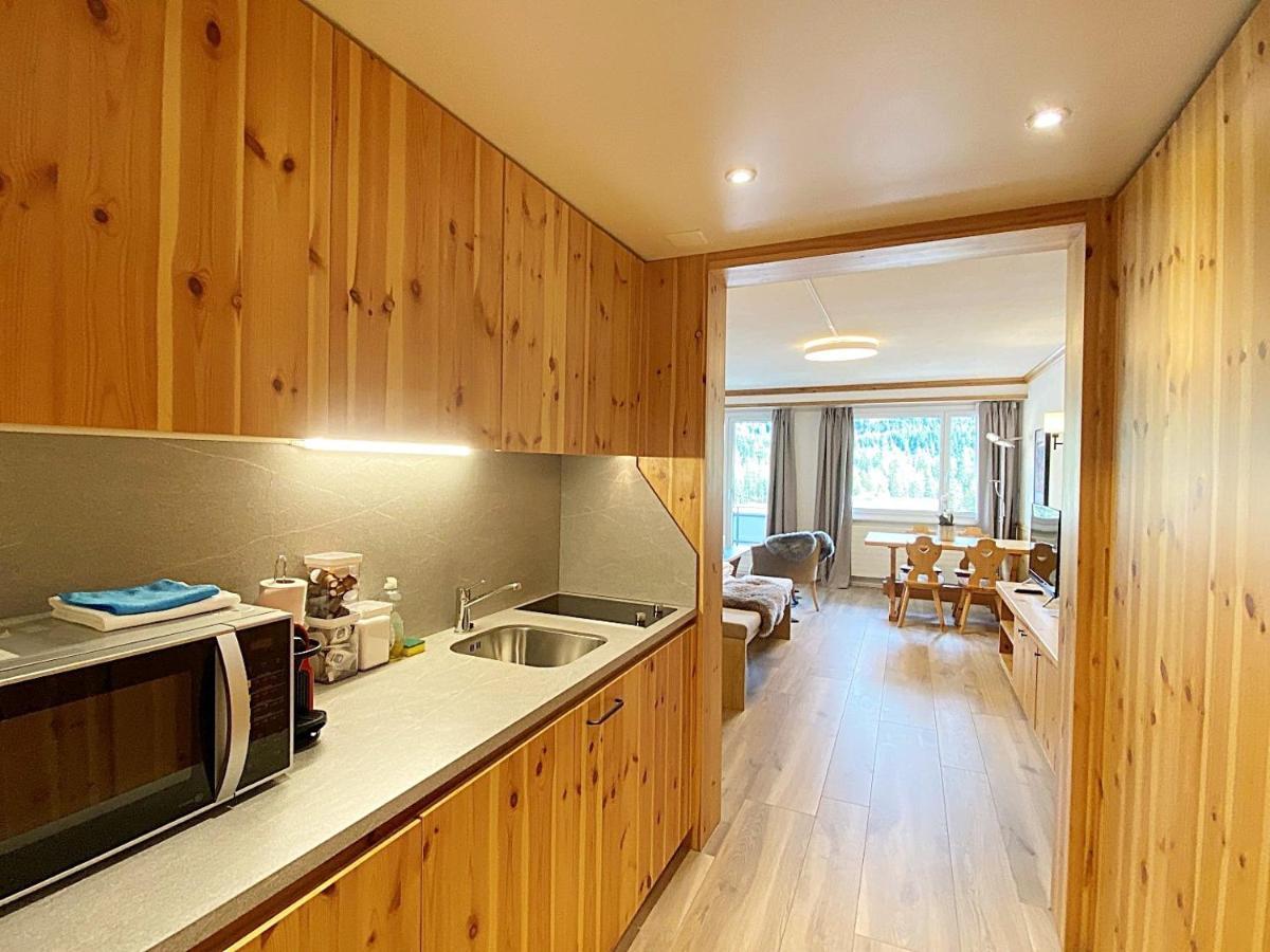 Appartamento 42M2 Alpenschick Mit Balkon, Ausblick, Pool - E405 Sankt Moritz Esterno foto