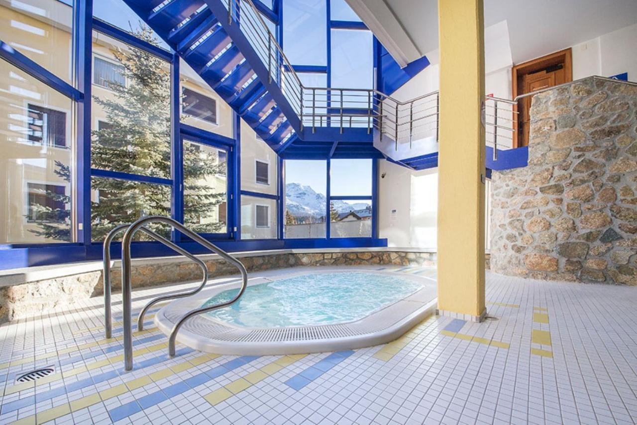 Appartamento 42M2 Alpenschick Mit Balkon, Ausblick, Pool - E405 Sankt Moritz Esterno foto