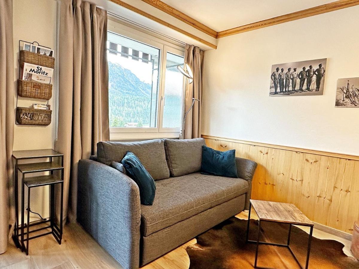 Appartamento 42M2 Alpenschick Mit Balkon, Ausblick, Pool - E405 Sankt Moritz Esterno foto